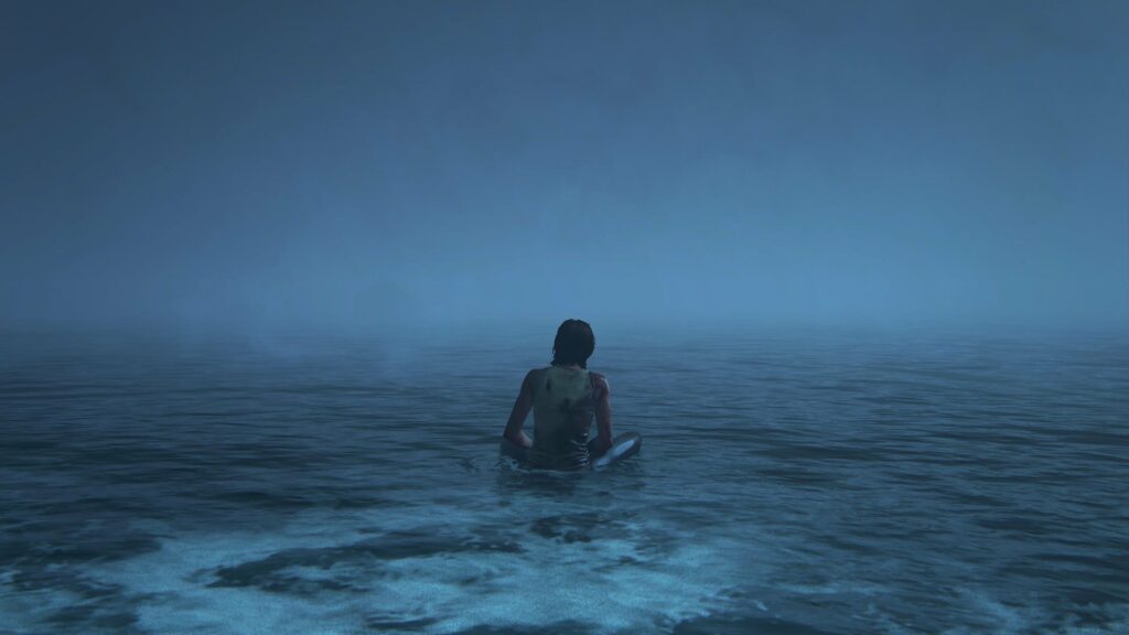 Ellie à Santa Barbara après le combat avec Abby